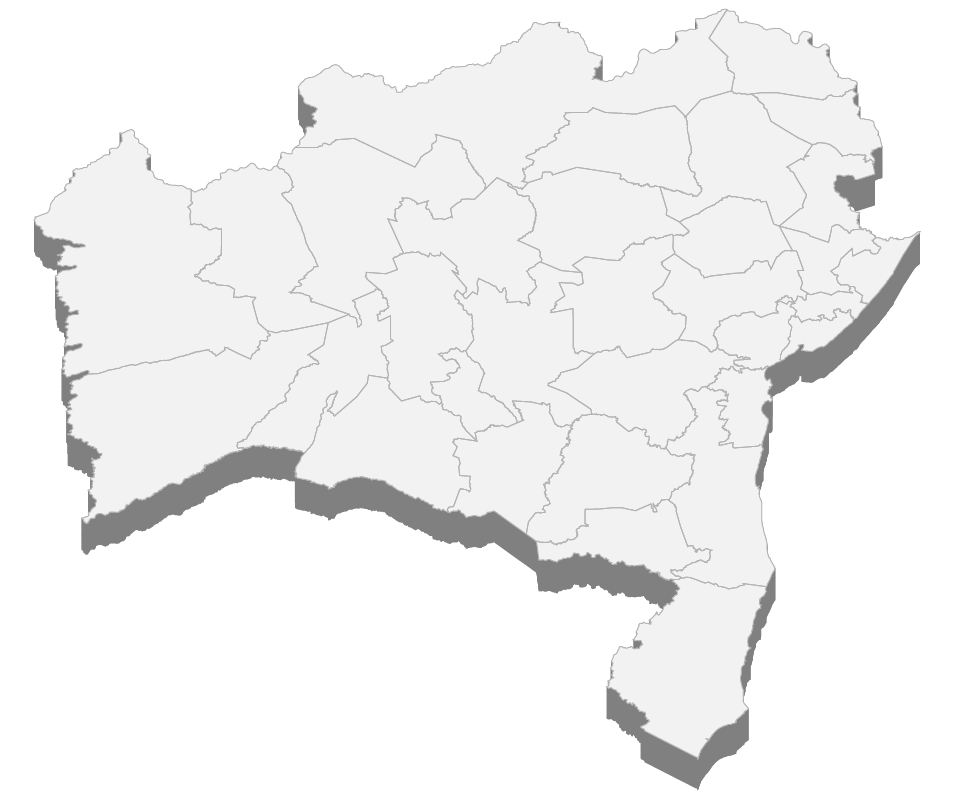 Mapa da Bahia